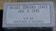 Headstone, Lents, Moses Edward Headstone, Lents, Moses Edward