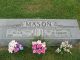 Headstone, Mason, Nella and D Saxton Headstone, Mason, Nella and D Saxton