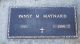 Headstone, Maynard, Pansy M. Headstone, Maynard, Pansy M.