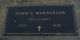 Headstone, Murbarger, John C. Headstone, Murbarger, John C.