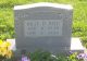 Headstone, Pate, Billy D. Headstone, Pate, Billy D.