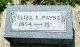 Headstone, Payne, Eliza E. Headstone, Payne, Eliza E.