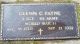 Headstone, Payne, Glenn C. Headstone, Payne, Glenn C.