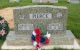 Headstone, Pierce, Carolyn D. and Raymond N.