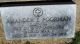 Headstone, Poorman, Amander E. Headstone, Poorman, Amander E.