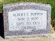 Headstone, Poppen, Albert E. Headstone, Poppen, Albert E.