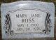 Wease, Mary Jane