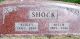 Headstone, Shock, Burley and Nellie Headstone, Shock, Burley and Nellie