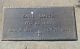 Headstone, Smith, Earl Headstone, Smith, Earl