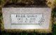 Headstone, Snell, Billie Headstone, Snell, Billie
