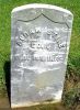 Headstone, Stine, Abram Headstone, Stine, Abram
