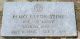 Headstone, Stine, Elmo Clyde Headstone, Stine, Elmo Clyde
