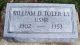 Headstone, Toler, William D., LT Headstone, Toler, William D., LT