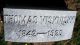 Headstone, Viskniskki, Thomas Headstone, Viskniskki, Thomas
