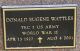Headstone, Wattles, Donald Eugene Headstone, Wattles, Donald Eugene