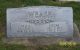 Headstone, Wease, Della and Oscar