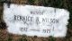 Headstone, Wilson, Bernice B. Headstone, Wilson, Bernice B.