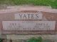 Memorial Headstone, Yates, Orin A and James A. Memorial Headstone, Yates, Orin A and James A.